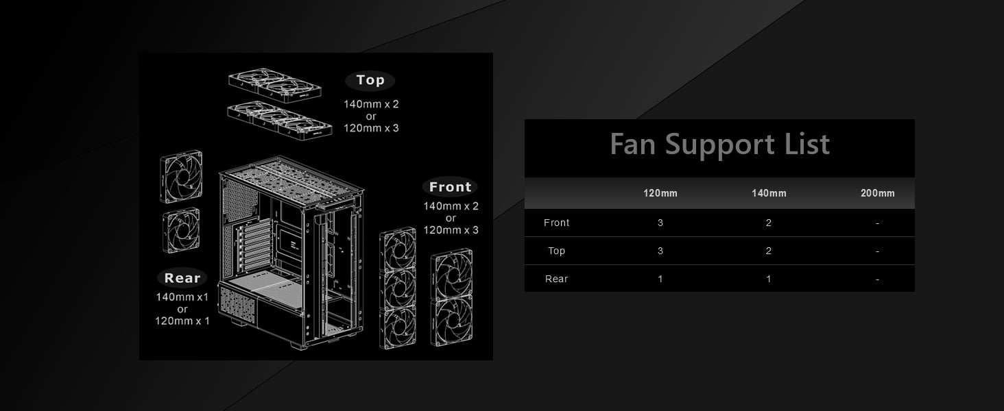 Thermaltake Ceres 330 TG ARGB Mid Tower E-ATX Case